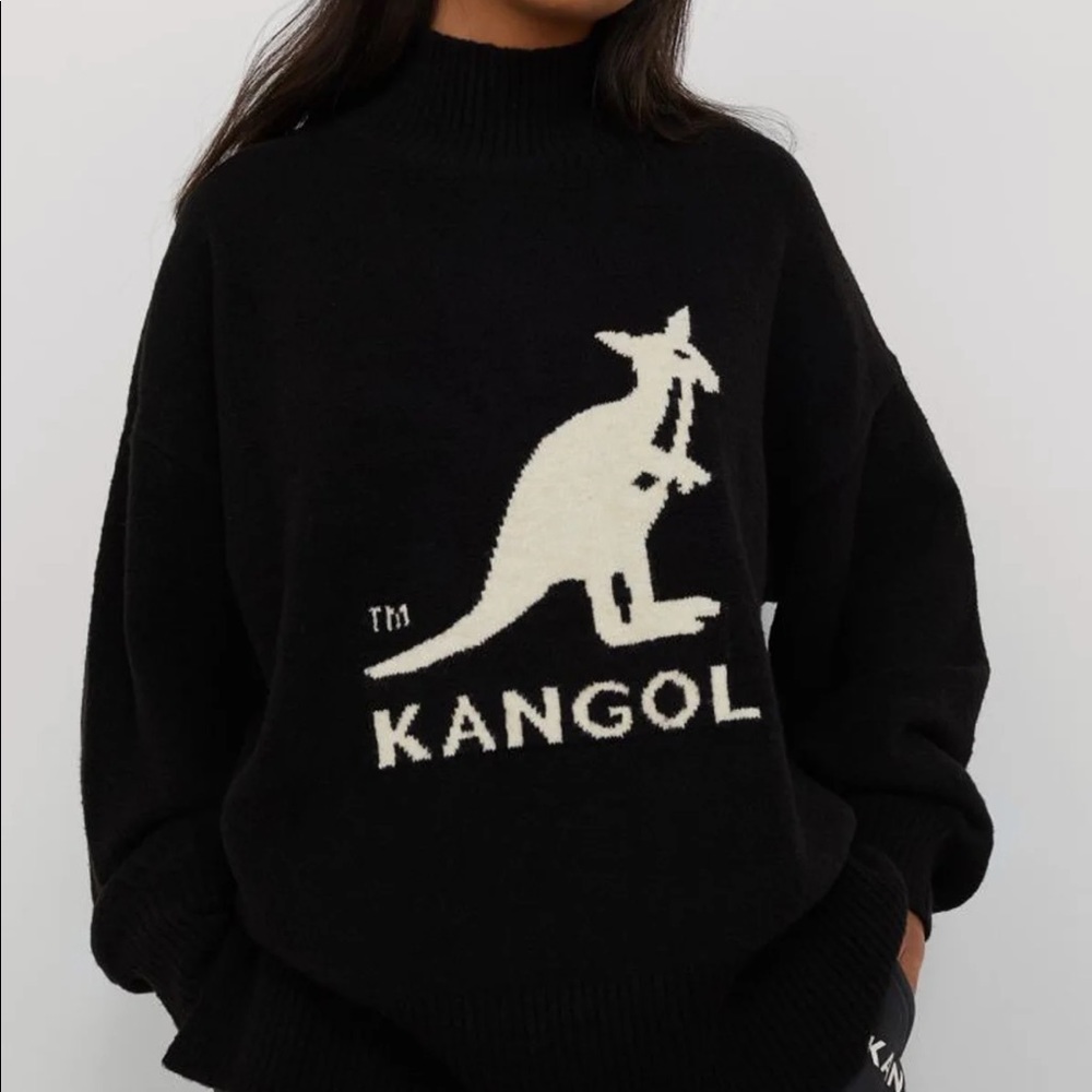 Rare Kangol H&M oversized sweater